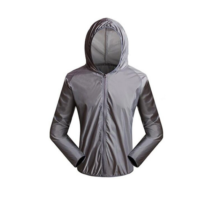 Waterproof Soft Shell Hooded Jacket Anti UV Rash Guards Fishing Sunscreen Clothing Hooded Wicking Men Outdoor Quick Dry Long Sleeve Shirts Esg13131