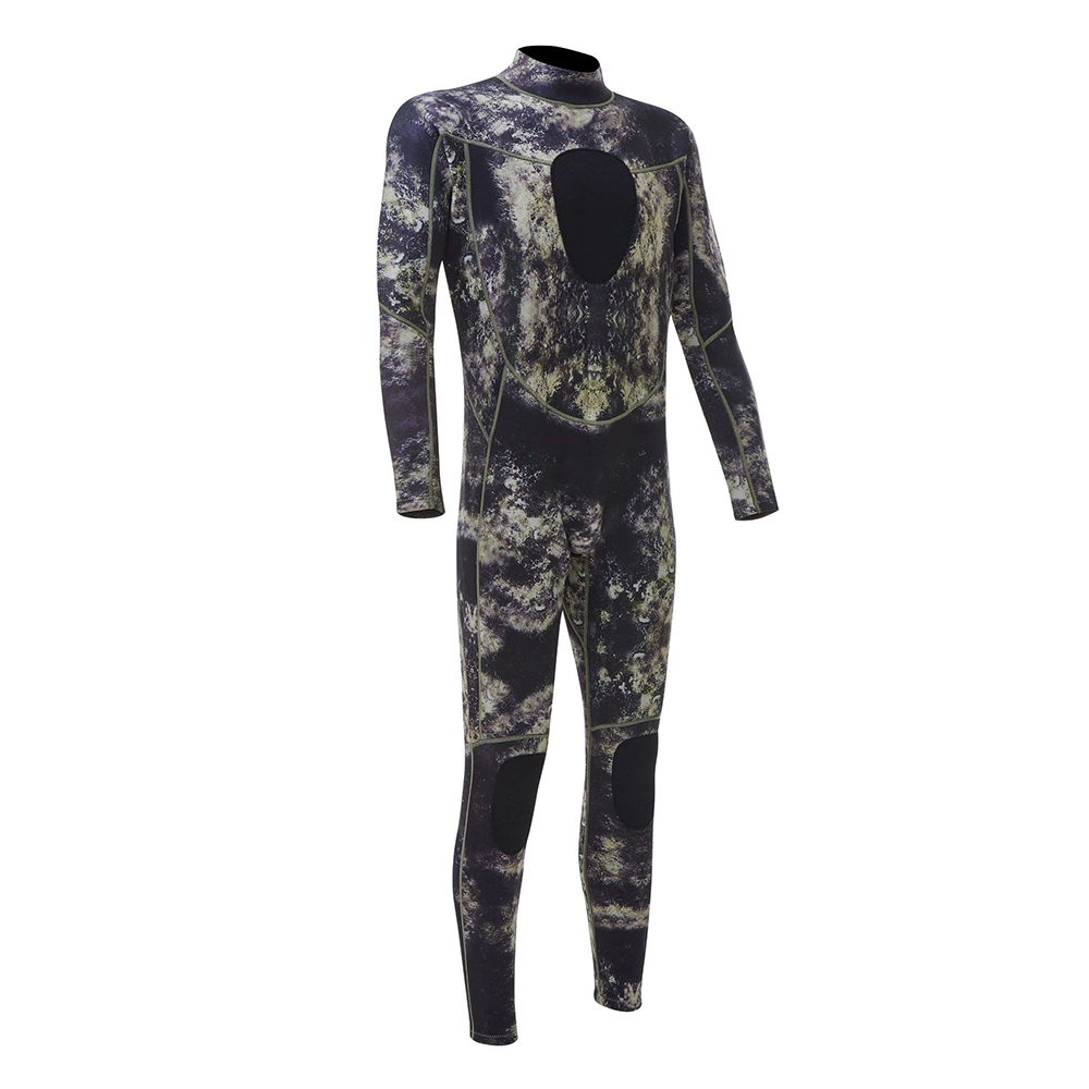 Spearfishing Wetsuits for Men&prime;s, 1.5mm Neoprene Camo Full Body One Piece Diving Suits Wyz19065