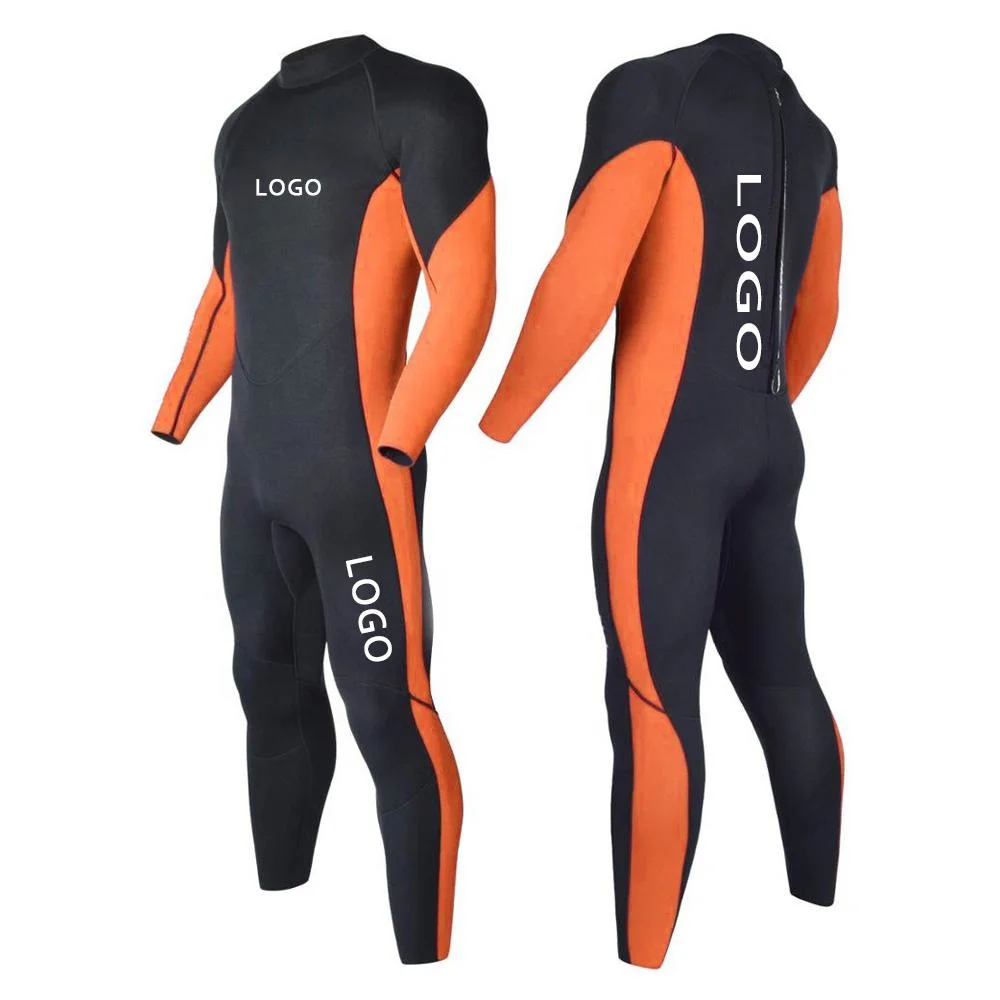 Wholesale High Quality Customized 3mm 5mm 7mm Man Neoprene Fabric Full Long Sleeve Diving Surfing Surf Suit Wet Suits Wetsuit