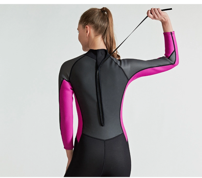 Women&prime;s 3mm Diving Snorkeling &amp; Wetsuit in Premium High Stretch Neoprene Fabric