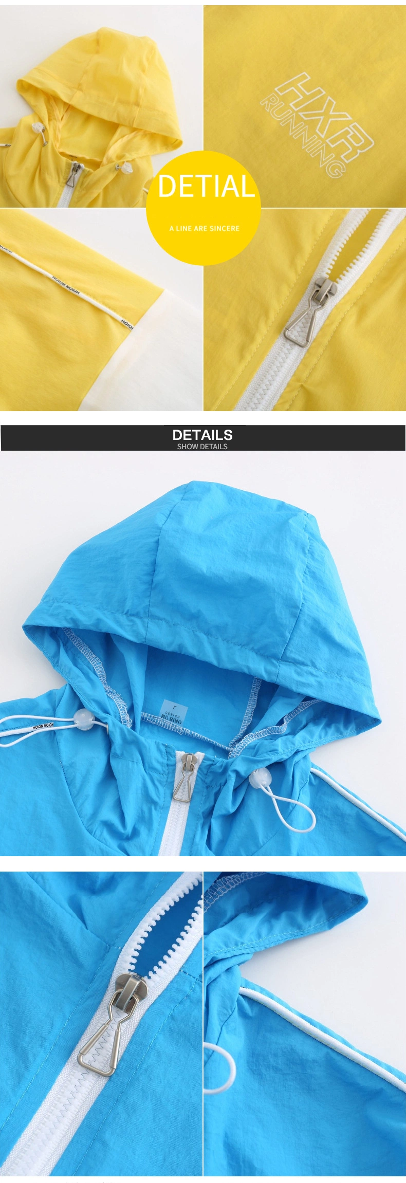 Wholesale Mens New Outdoor Casual Sun Protection Anti-UV Life Fishing Skin Jacket for Men