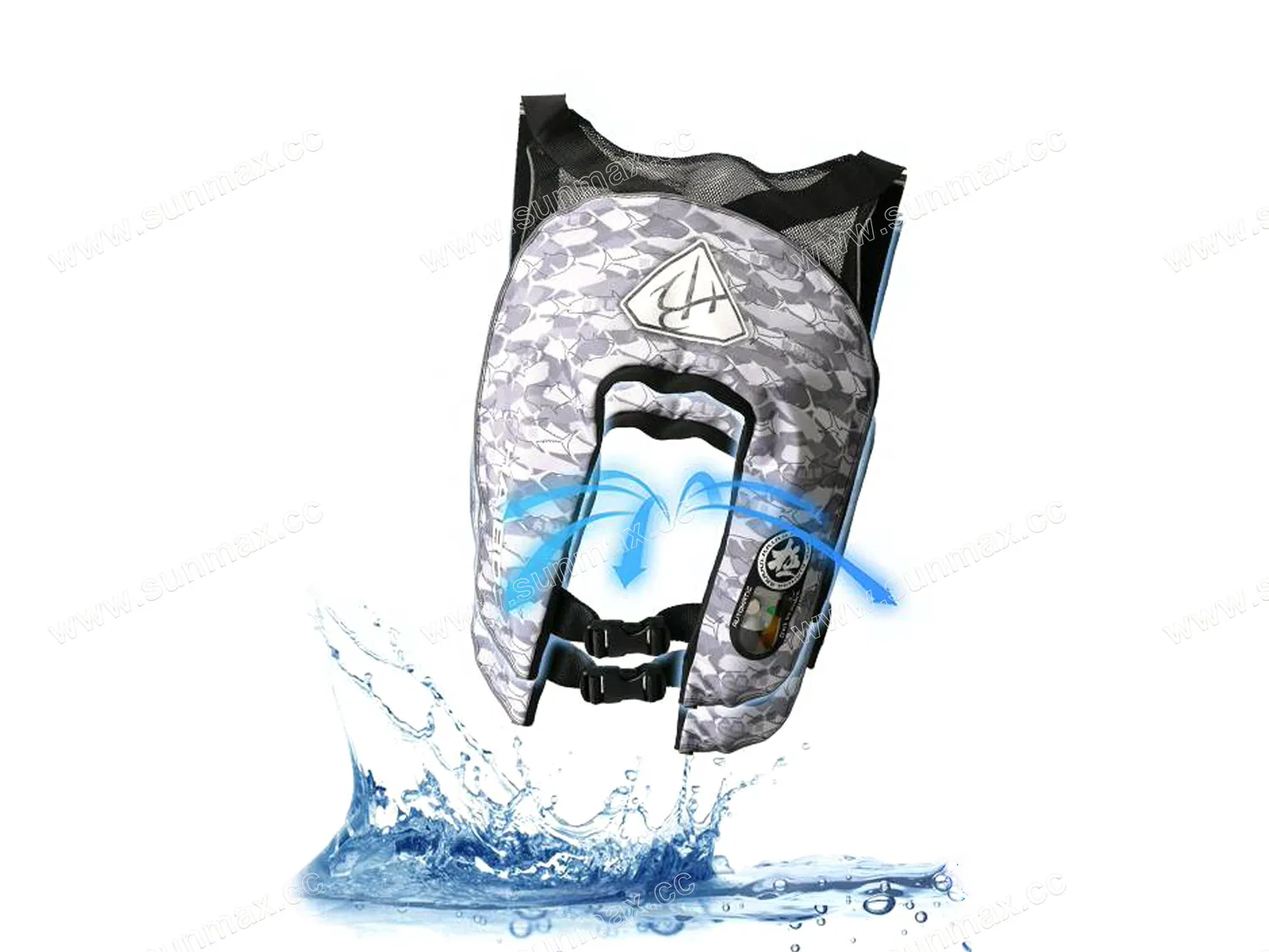 Haibo Life Vest Automatic Inflatable Lifejacket for Fishing and Aquatic Sports