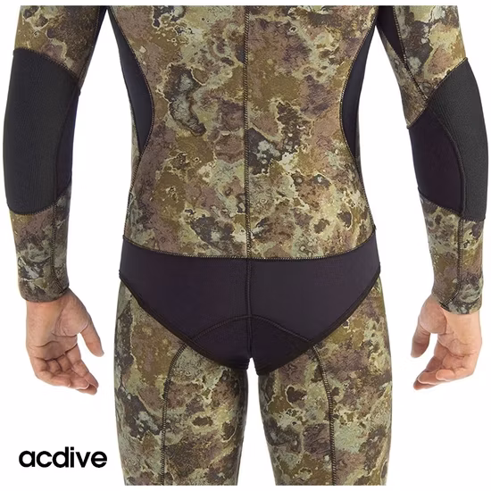 Professional 5mm Men Camo Neoprene Suits Scuba Diving Spearfishing 2. PCS Wetsuit