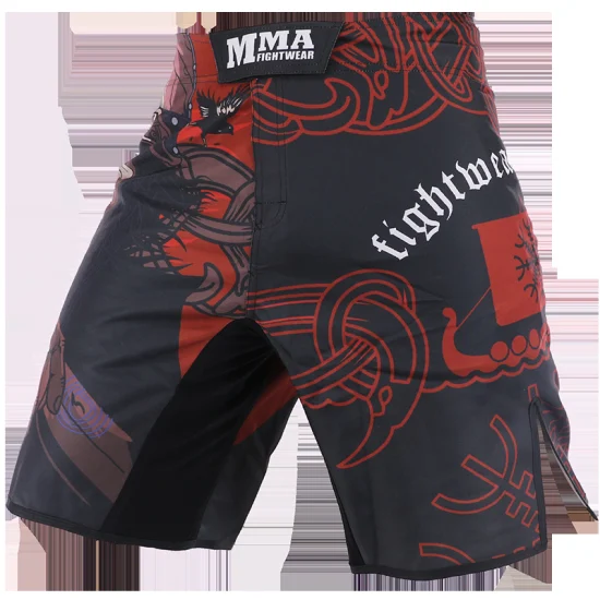 Digital Printing MMA Shorts with Custom Design
