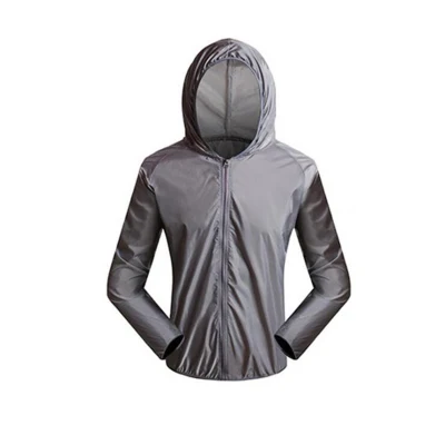 Waterproof Soft Shell Hooded Jacket Anti UV Rash Guards Fishing Sunscreen Clothing Hooded Wicking Men Outdoor Quick Dry Long Sleeve Shirts Esg13131