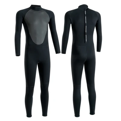 Wetsuit Warm 1.5~3mm Wet Winter Swimming Onepiece Snorkeling Surfing Suit Can Be Worn by Men and Women