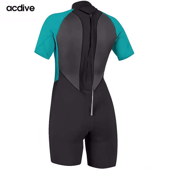 Short Sleeve Youth 3mm Scuba Diving Suits Neoprene Surfing Wetsuit