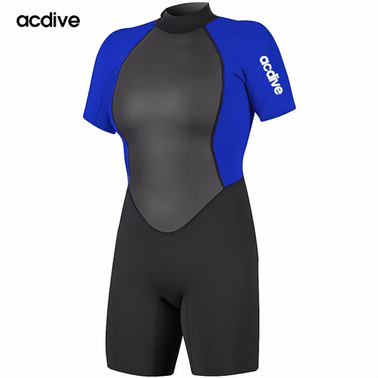 Short Sleeve Youth 3mm Scuba Diving Suits Neoprene Surfing Wetsuit