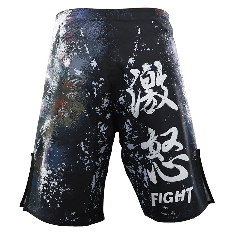 Custom Wholesale for Men with Slits Sublimation Printed No Gi Bjj Fight MMA Grappling Shorts