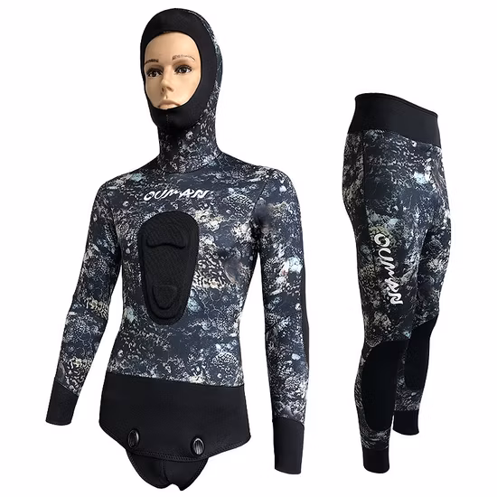 Ouman High Elastic New Design 3mm 5mm 7mm Diving Wetsuit Neoprene Spearfishing Wet Sports Swim Swimming Diving Wetsuit