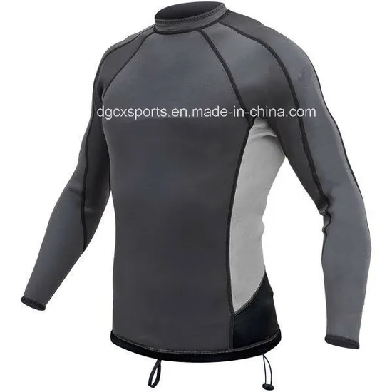 4 Way Stretch Black Lycra Rash Vest 