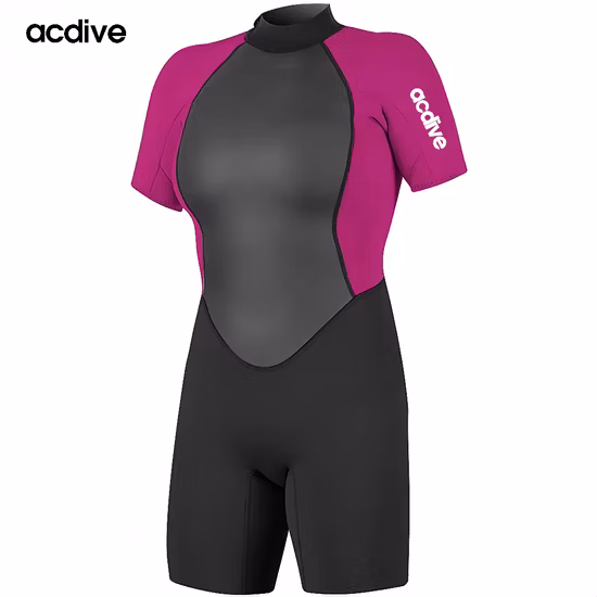 Short Sleeve Youth 3mm Scuba Diving Suits Neoprene Surfing Wetsuit