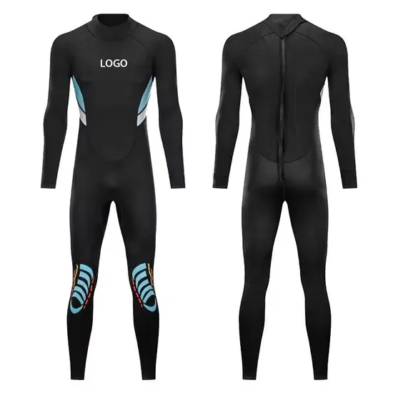 Wholesale Custom Logo High Quality UV Protection Long Sleeves Scuba Diving Suits Wetsuit for Men Neoprene Diving Suits 