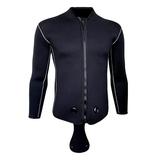 All Black Spearfishing Wetsuit Men′s 3mm /5mm Neoprene 2
