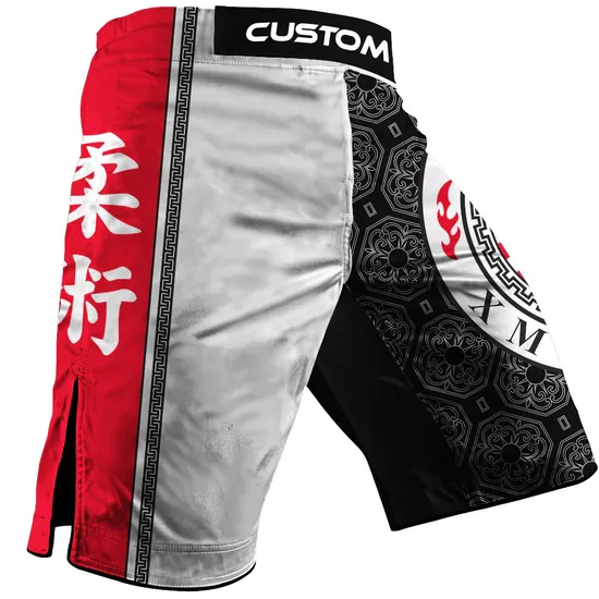 Thai Shorts Jiu Jitsu MMA Rash Guard 100% Spandex/Polyester Shorts 