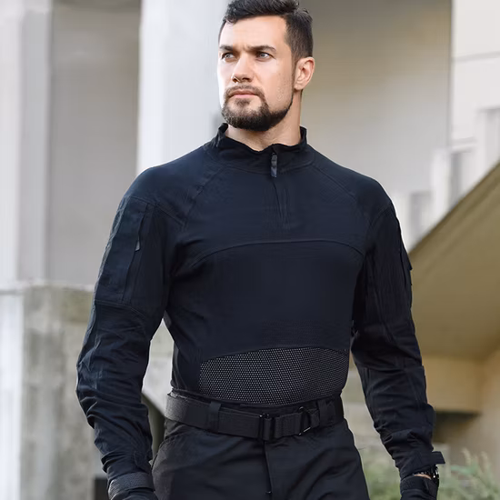 New Printed Men′s Upf 50+ Easy Dry Long Sleeve Rashguard Swim Tee