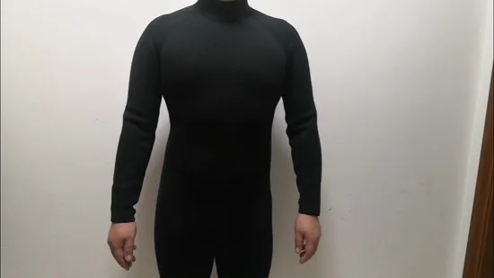 Full Size Long Sleeve Camo Neoprene Diving Wetsuit for Women 