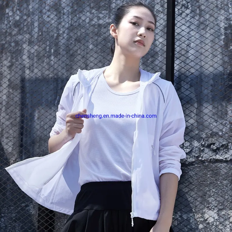 Hot Sale Unisex Upf 50+ Rashguard with Hood UV Protection Long Sleeve Rash Guard