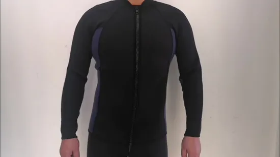 2mm Cr Neoprene Long Sleeve Diving Suit Wetsuit for Men 