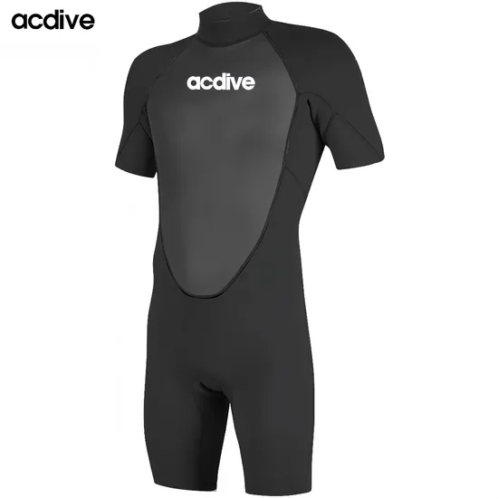Hot Selling Adult 3/2mm Mesh Skin Neoprene Free Diving Snorkeling Surfing Skiing Short Sleeve Customized Wetsuit 