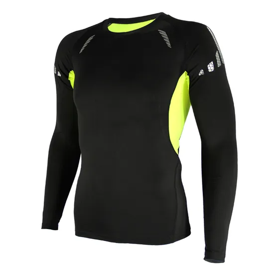 Wholesale Sportswear Custom Printed Full Sublimation Long Sleeve Compression Shirt Rash Guards for Adults 