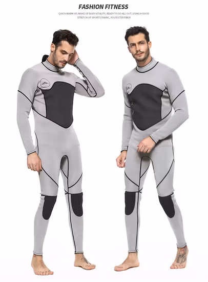 Spearfishing Wetsuits for Men′s, 1.5mm Neoprene Camo Full Body One Piece Diving Suits Wyz19065