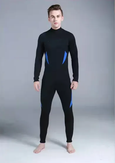 Mens Wetsuit, Youth Full Body Wetsuit for Men Cold Water, Long Sleeve Back Zip Diving Suits 